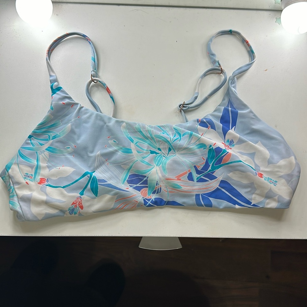 tropical bathing suit top